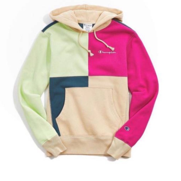 Jackets & Blazers - Champion color block hoodie